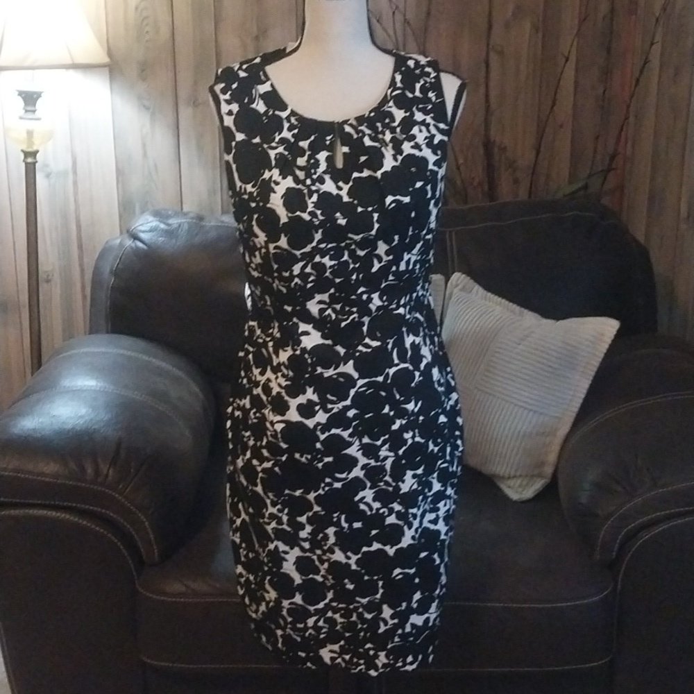 Charter Club- floral Midi Dress Size 8
